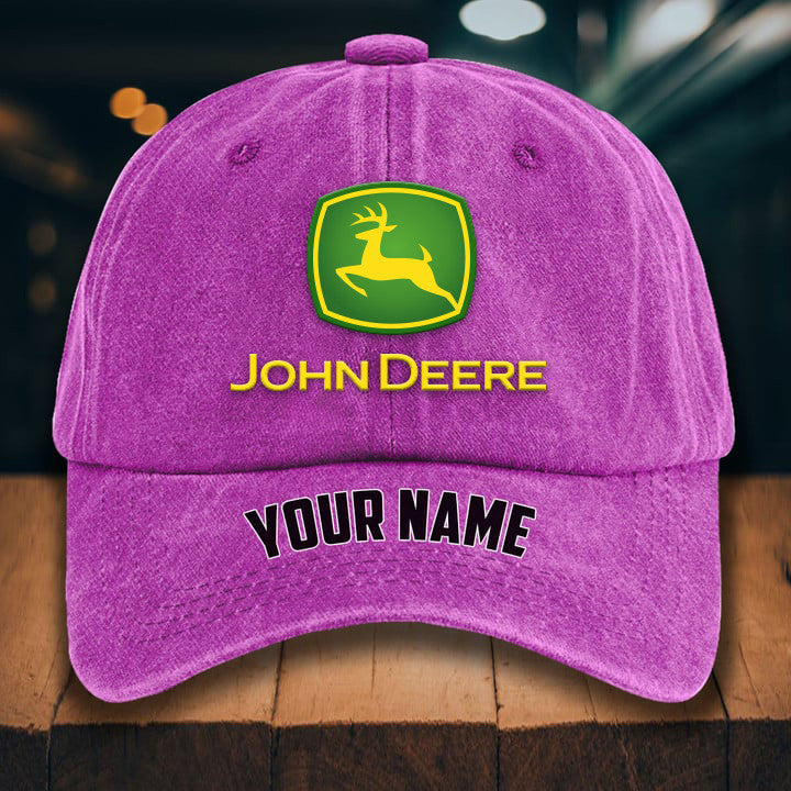 Custom Name JD Washed Denim Hats QUY4772