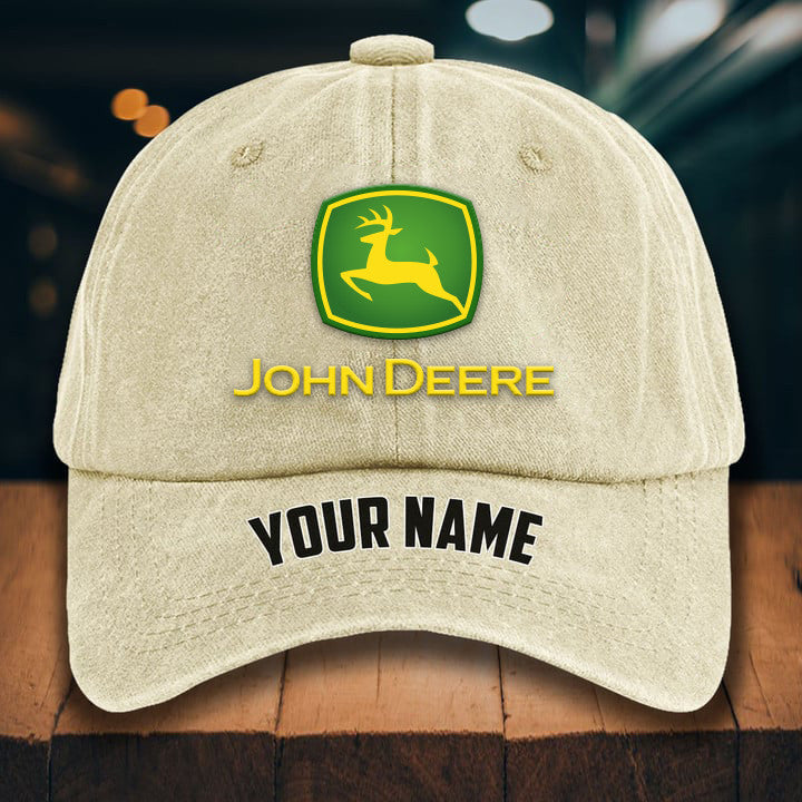Custom Name JD Washed Denim Hats QUY4772