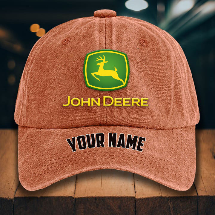 Custom Name JD Washed Denim Hats QUY4772
