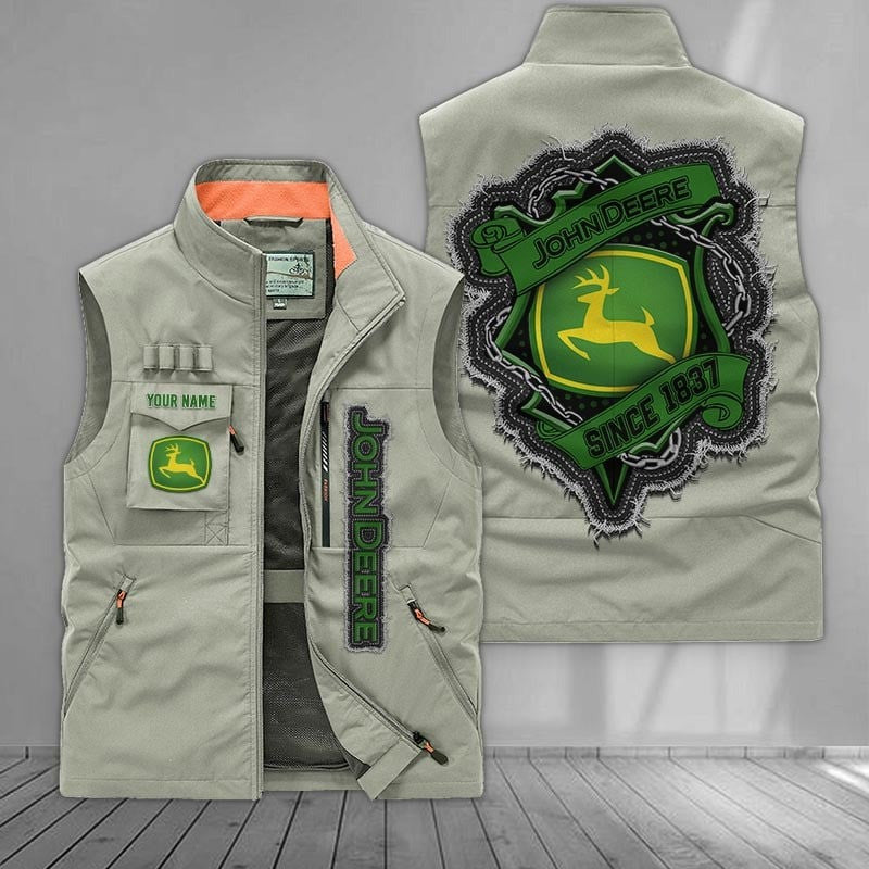Custom Name JD DMGJ0024 Multicolor Vest