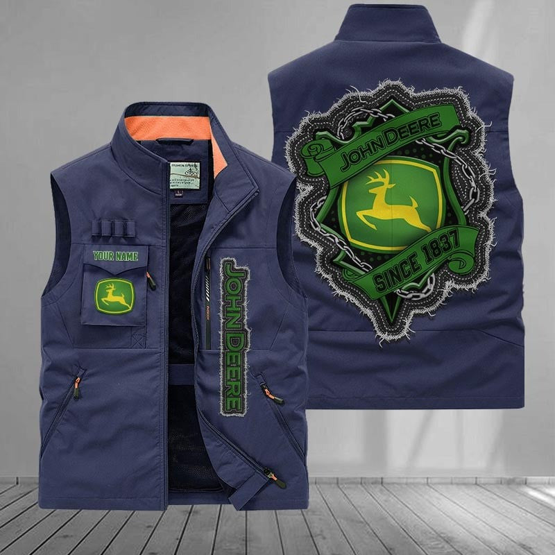 Custom Name JD DMGJ0024 Multicolor Vest