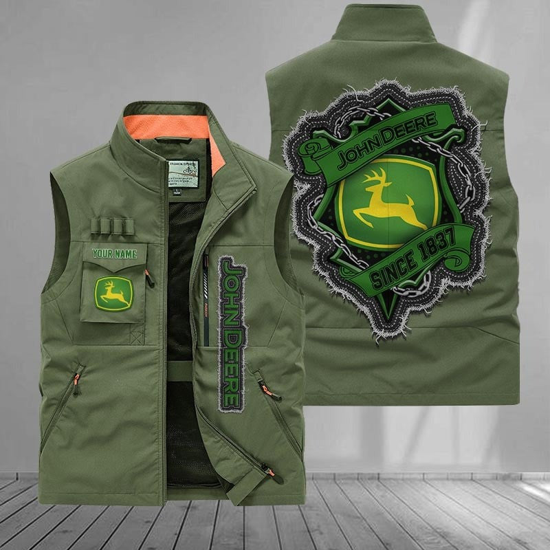 Custom Name JD DMGJ0024 Multicolor Vest