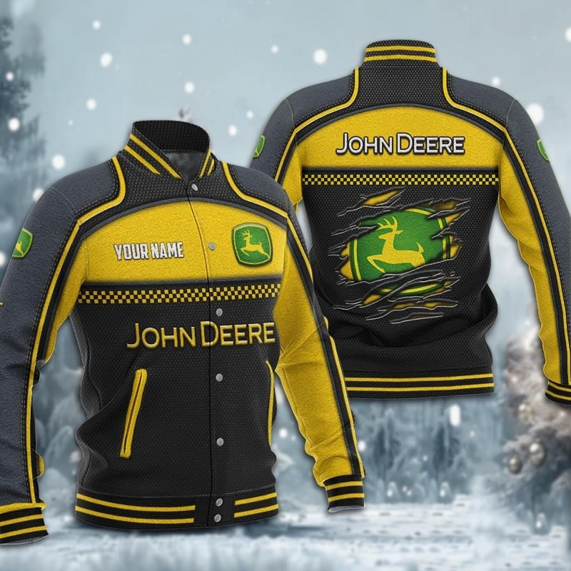 Custom Name JD Baseball Jacket For fan - Limited Edition CR251113