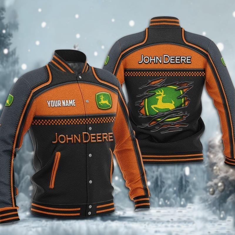 Custom Name JD Baseball Jacket For fan - Limited Edition CR251113