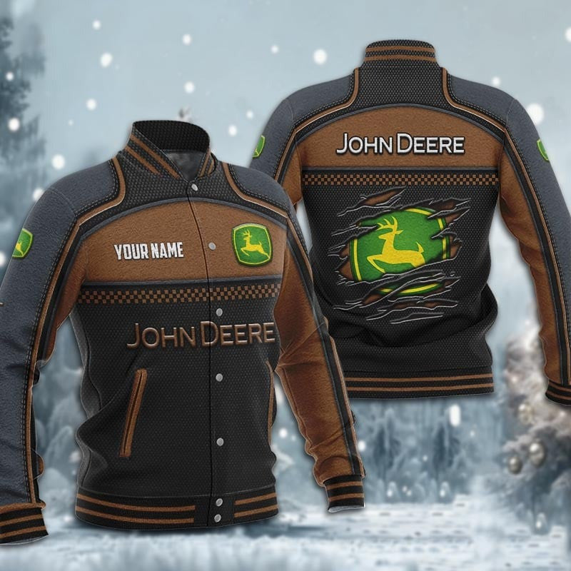 Custom Name JD Baseball Jacket For fan - Limited Edition CR251113