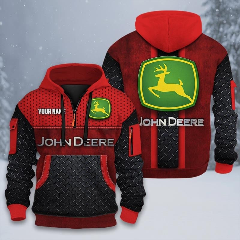 JD 3D Quarter Zip Hoodie CR251201
