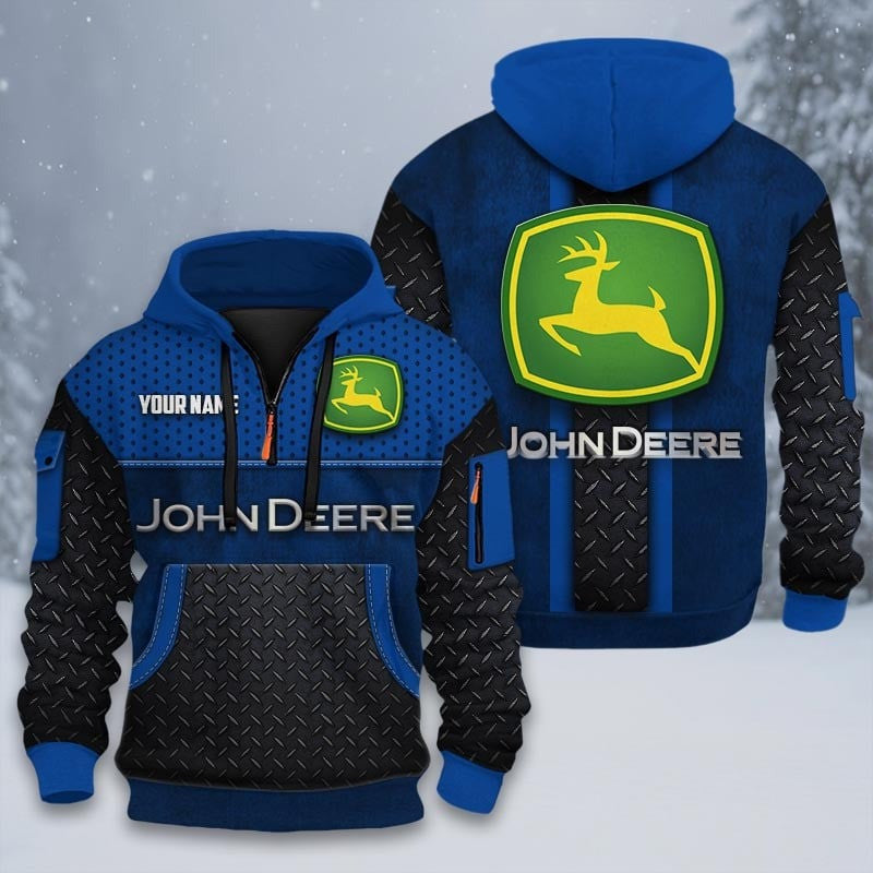 JD 3D Quarter Zip Hoodie CR251201