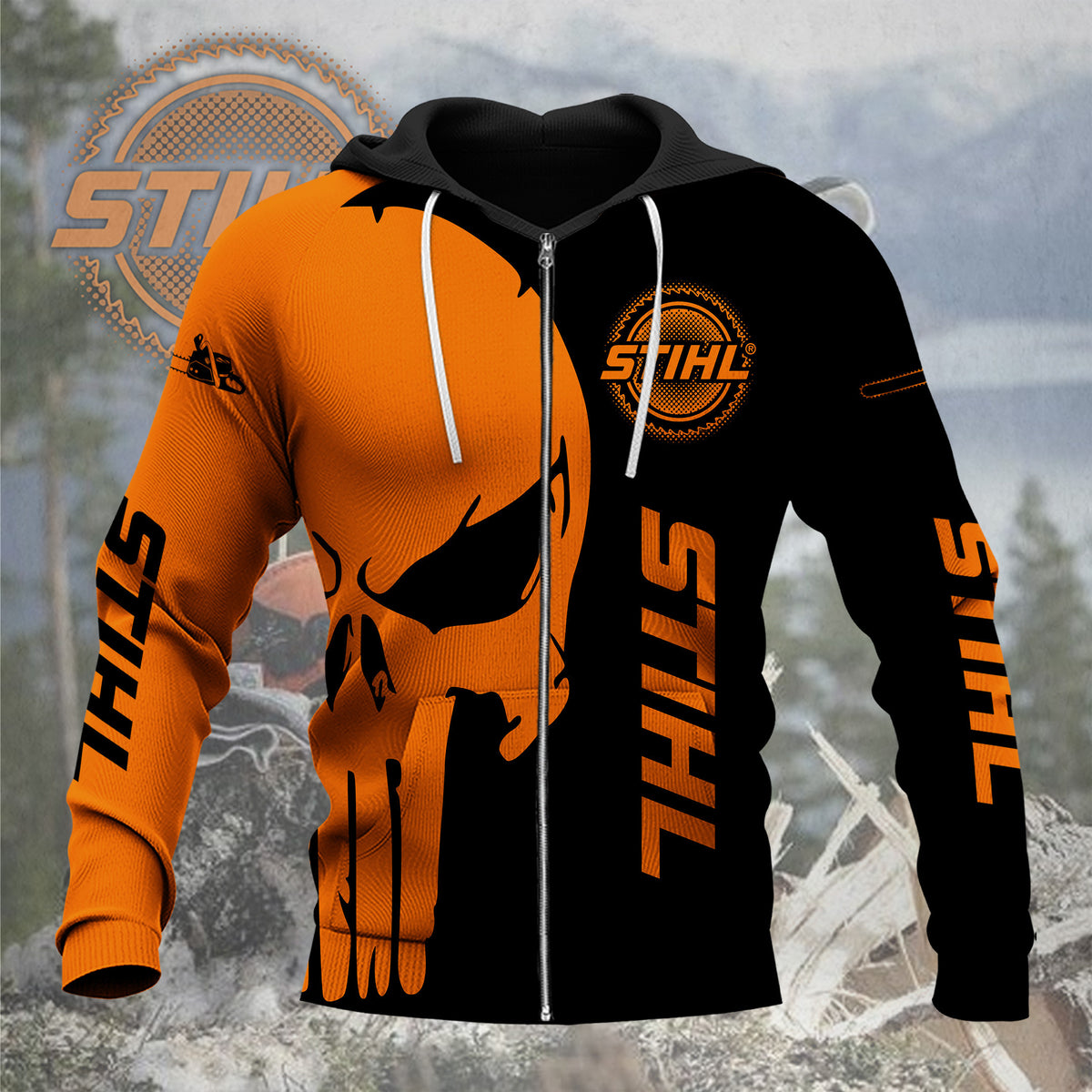 STL Chainsaw 3D All Over Print Apparels QUY5075
