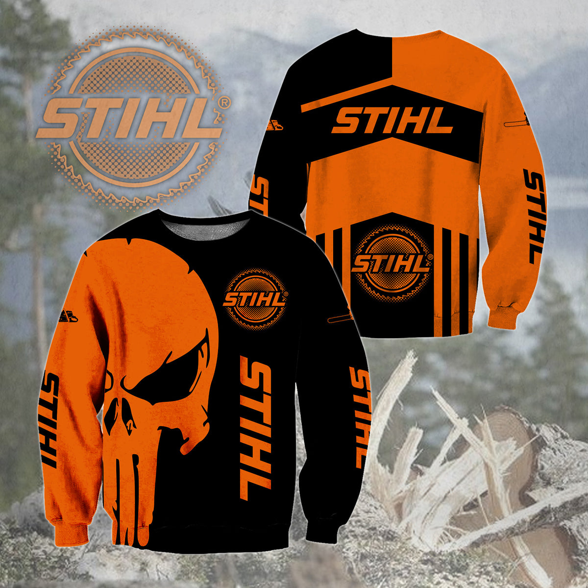 STL Chainsaw 3D All Over Print Apparels QUY5075