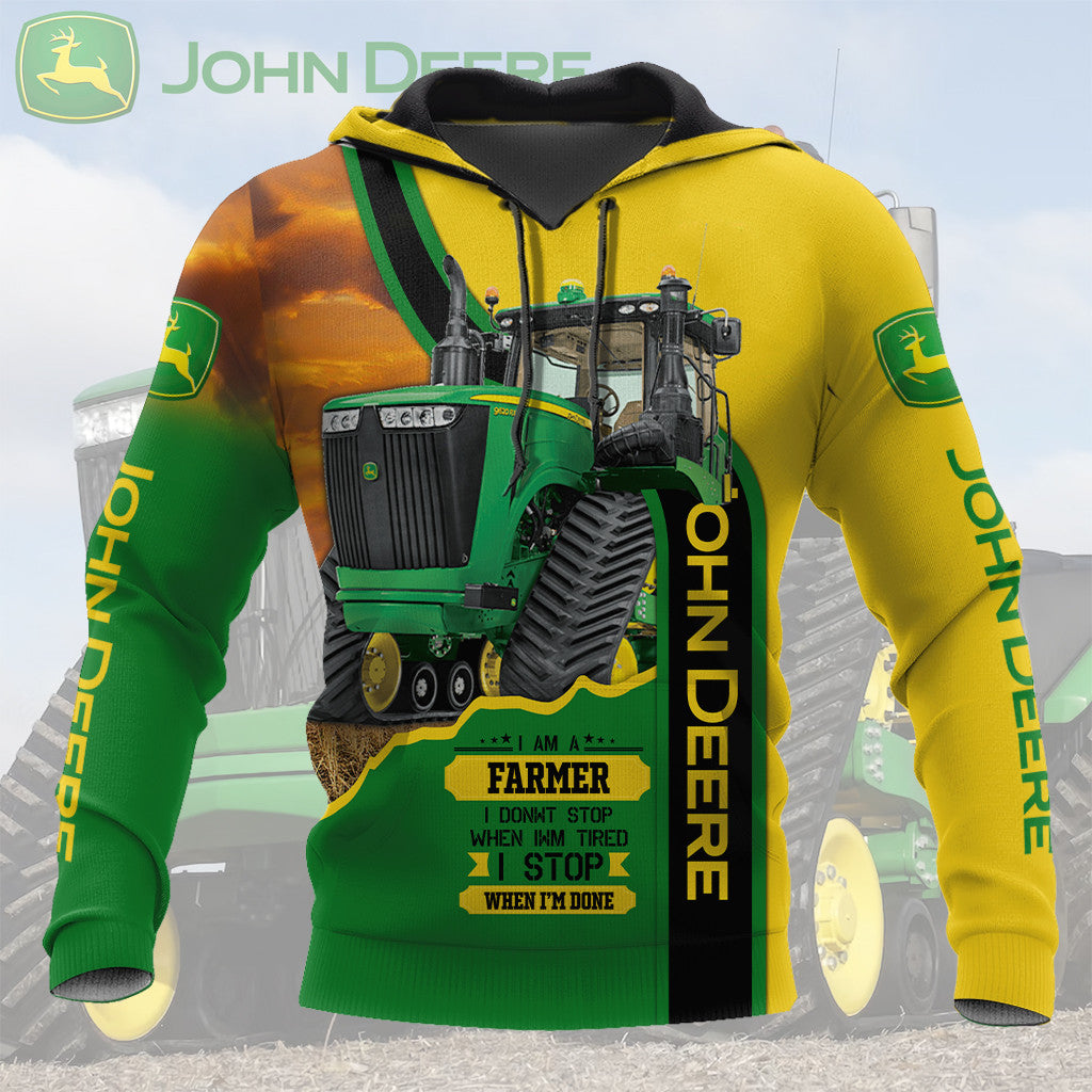 Tractor JD 3D Apparels TH4027