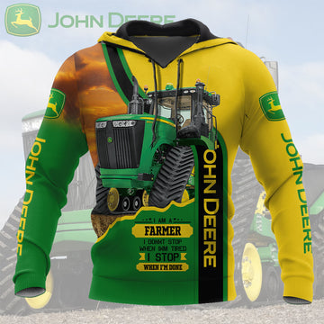Tractor JD 3D Apparels TH4027