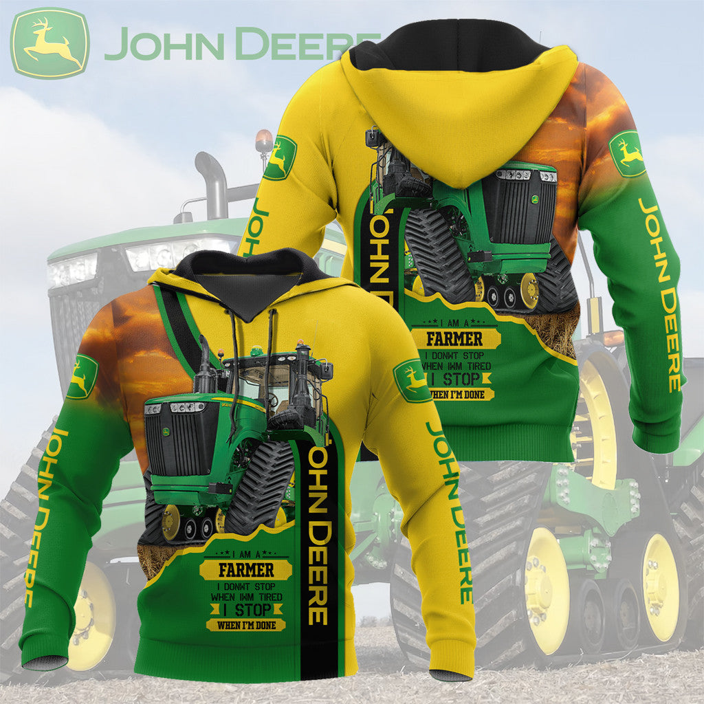 Tractor JD 3D Apparels TH4027