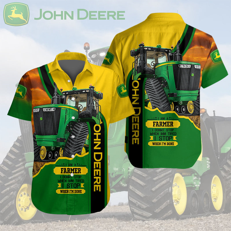 Tractor JD 3D Apparels TH4027