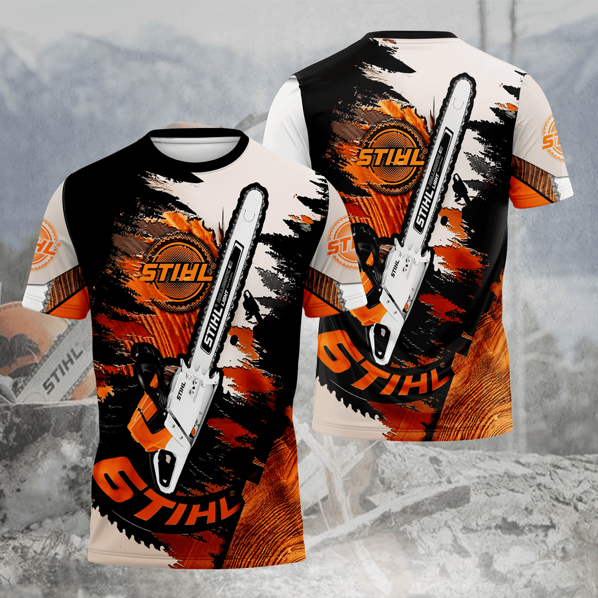 STL Chainsaw 3D Apparels
